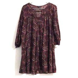 American Eagle Dress Large Paisley